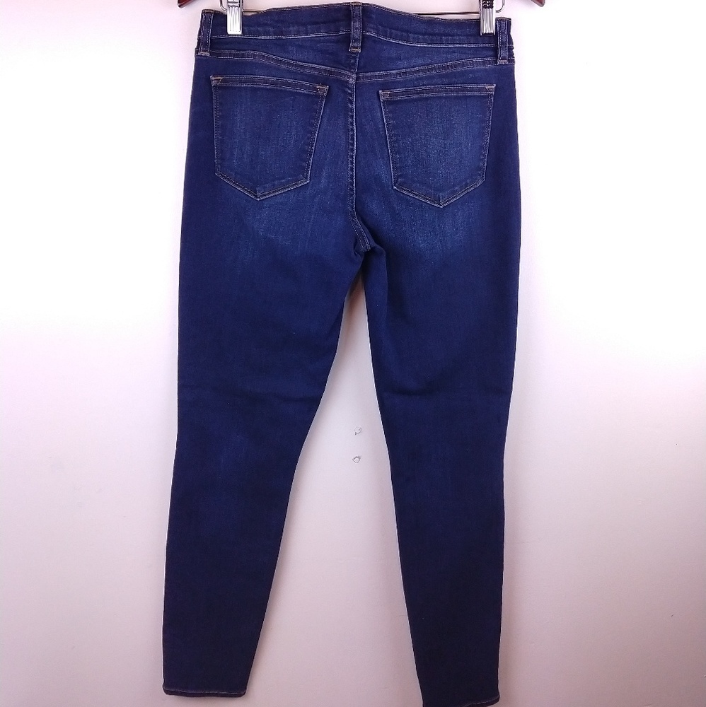 J.Crew Factory skinny jeans Dark wash Size 28/30 - Picture 3 of 7